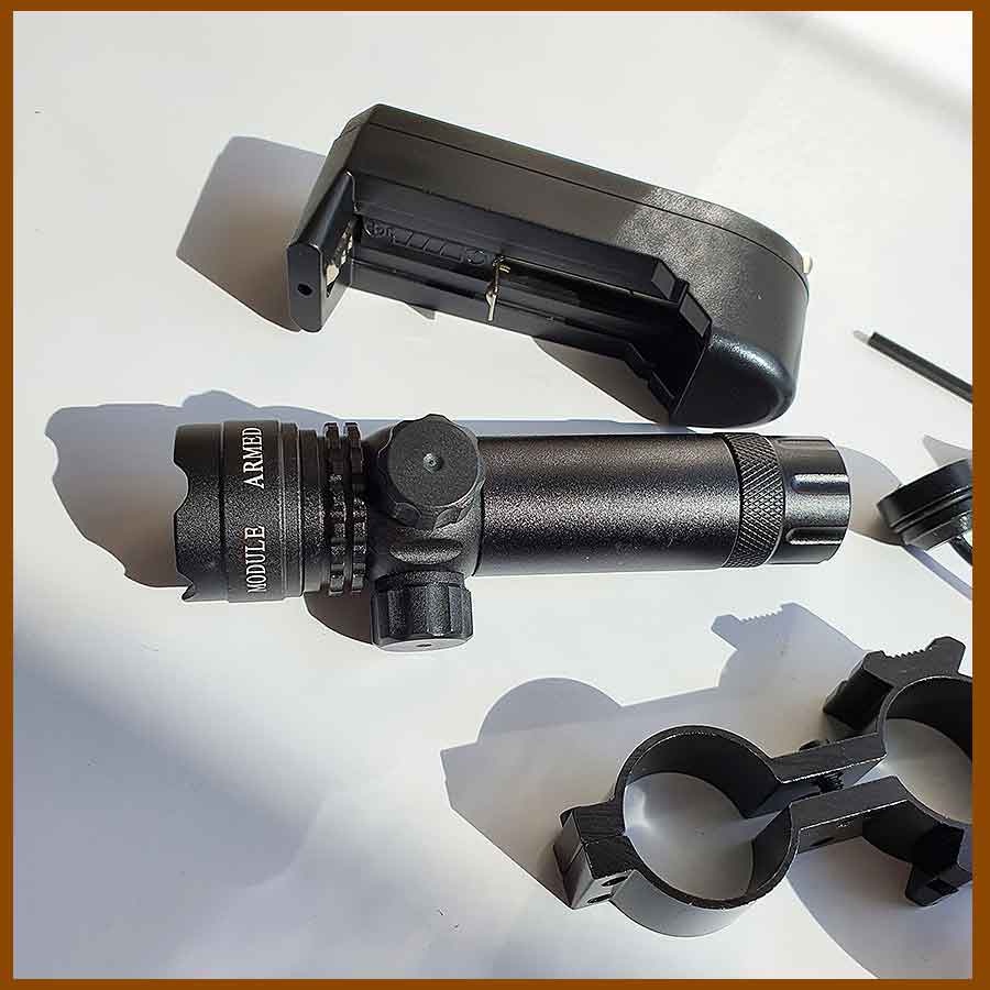 Đèn Laze Núm Vặn Tia Đỏ Trọn Bộ Cao Cấp