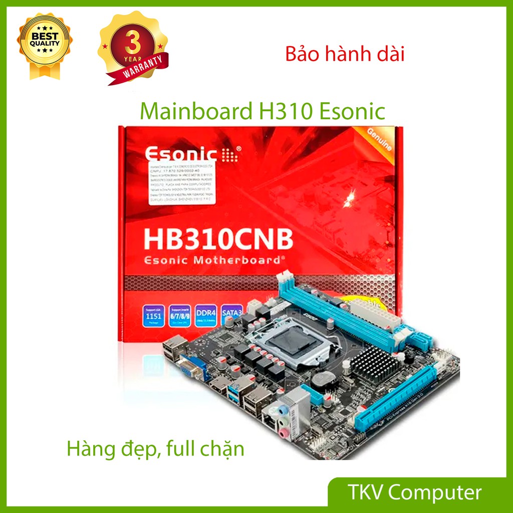 Main máy tính H310 Esonic DDR4 CHIPSET 1151 - Main H310