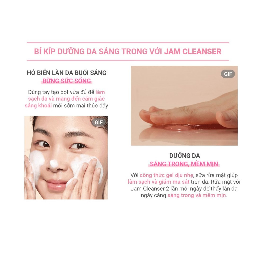 [Mã FMCGMALL -8% đơn 250K] Sữa rửa mặt dưỡng sáng hoa anh đào innisfree Jeju Cherry Blossom Jam Cleanser 150g | BigBuy360 - bigbuy360.vn