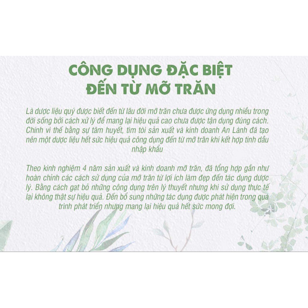 Mỡ trăn  triệt lông An Lành nguyên chất  không hôi lọ lớn 50ml [tặng kèm lọ tinh dầu 5ml]