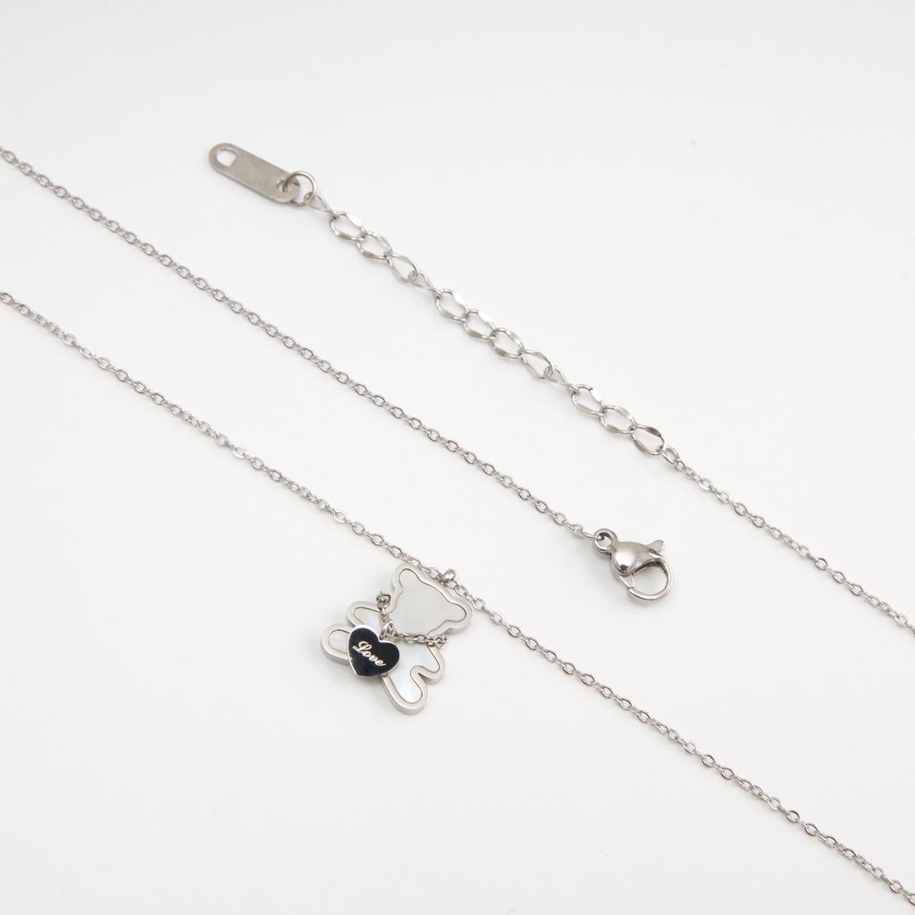 Dây chuyền CDE Teddy in love Necklace Silver CDE6002SV