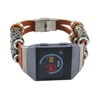 Dây Đồng Hồ Thay Thế Bằng Da Cho Fitbit Ionic