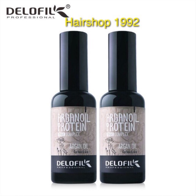 Tinh dầu dưỡng tóc DELOFIL | hair serum phục hồi tóc hư tổn 50ml