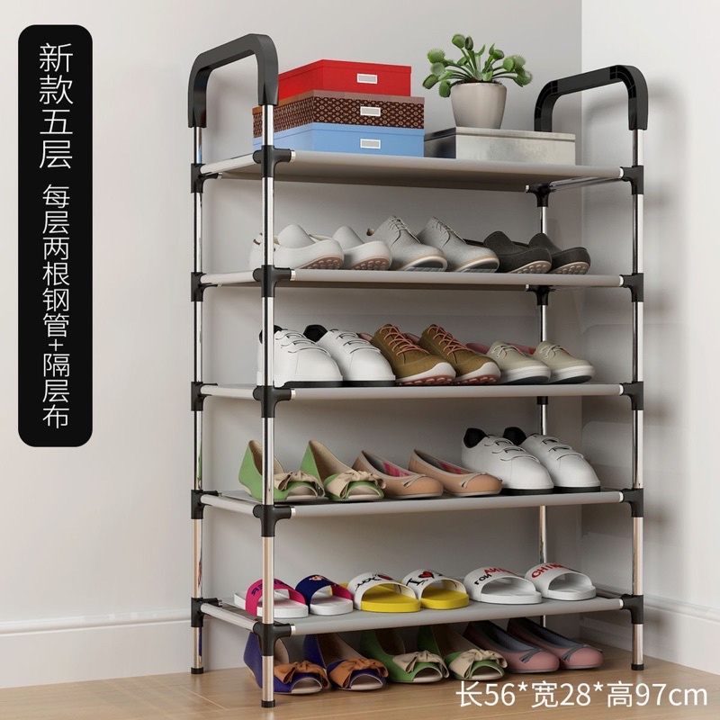 KỆ GIÀY INOX 5 TẦNG SIÊU RẺ