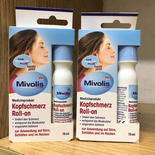 Thanh lăn giảm đau đầu của Đức Mivolis 15ml
