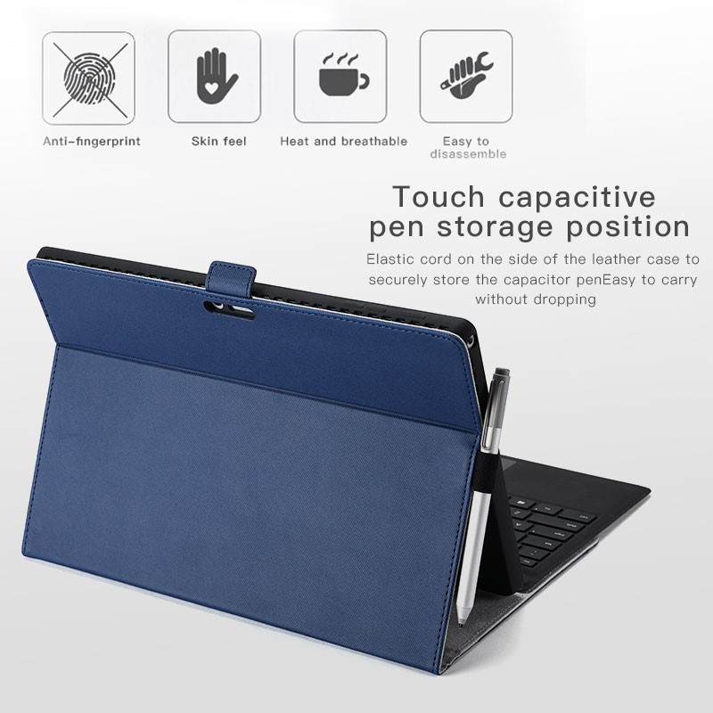 Bao da bảo vệ máy tính cao cấp cho Microsoft Surface Pro 4/5/6/7 - Pro 4/5/6/7 12.3-inch