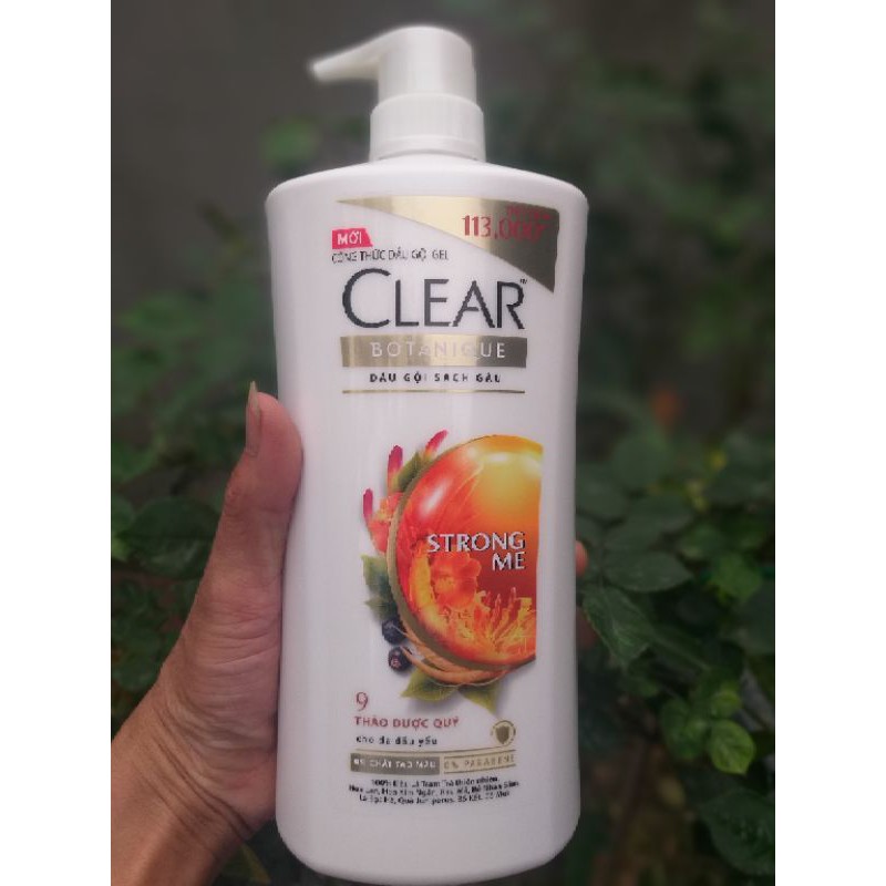 Dầu gội Clear thảo dược 900g ( 9 loại thảo dược )