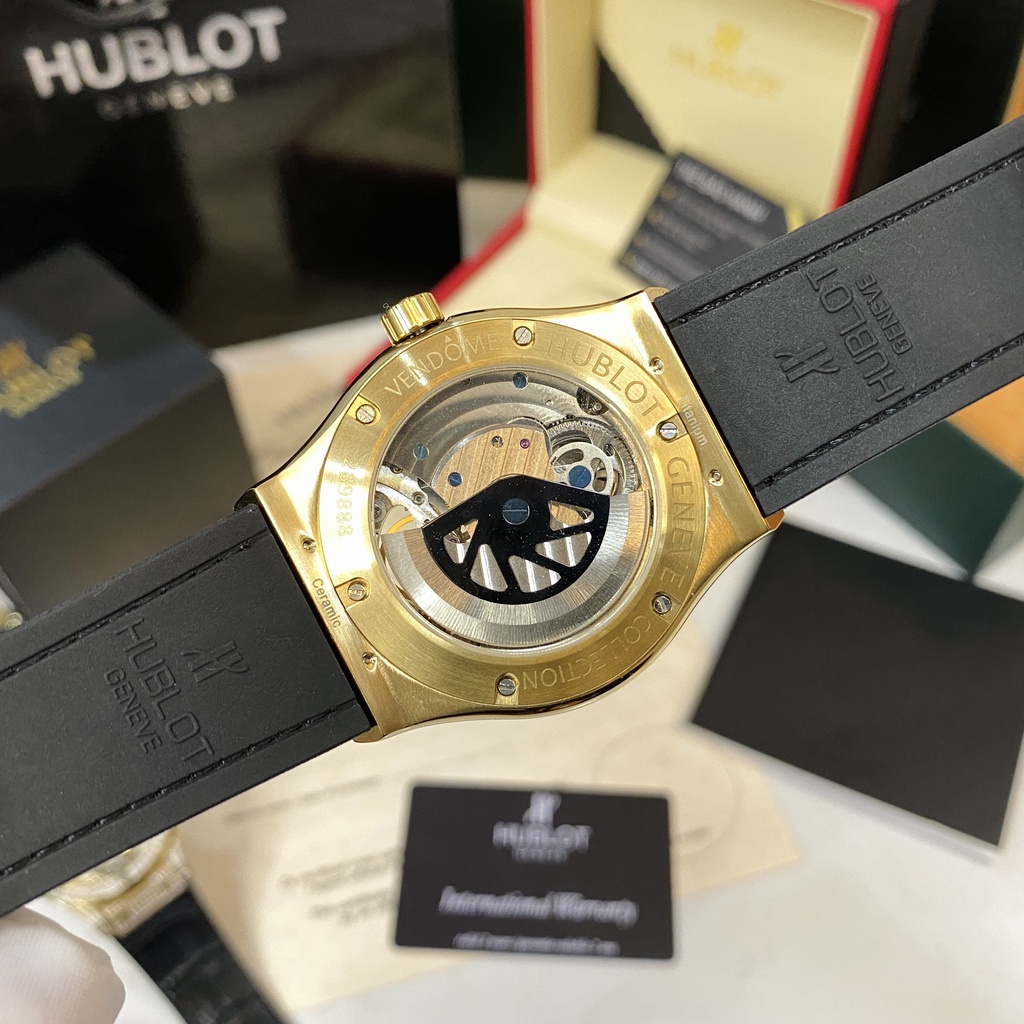 [Máy cơ] Đồng hồ nam Hublot bản siêu cấp - Chống xước nước Bảo hành 24 tháng DH9001