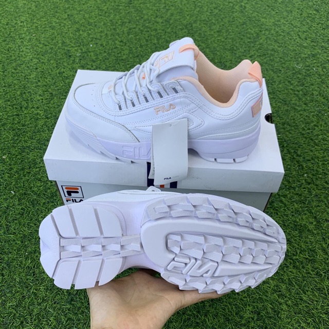 Giày thể thao fila trắng nữ hàng 1:1