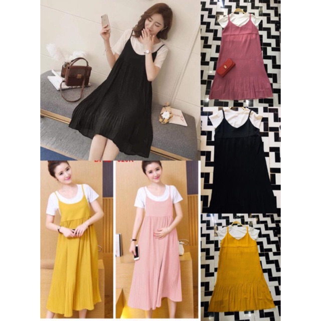 Váy maxi bầu