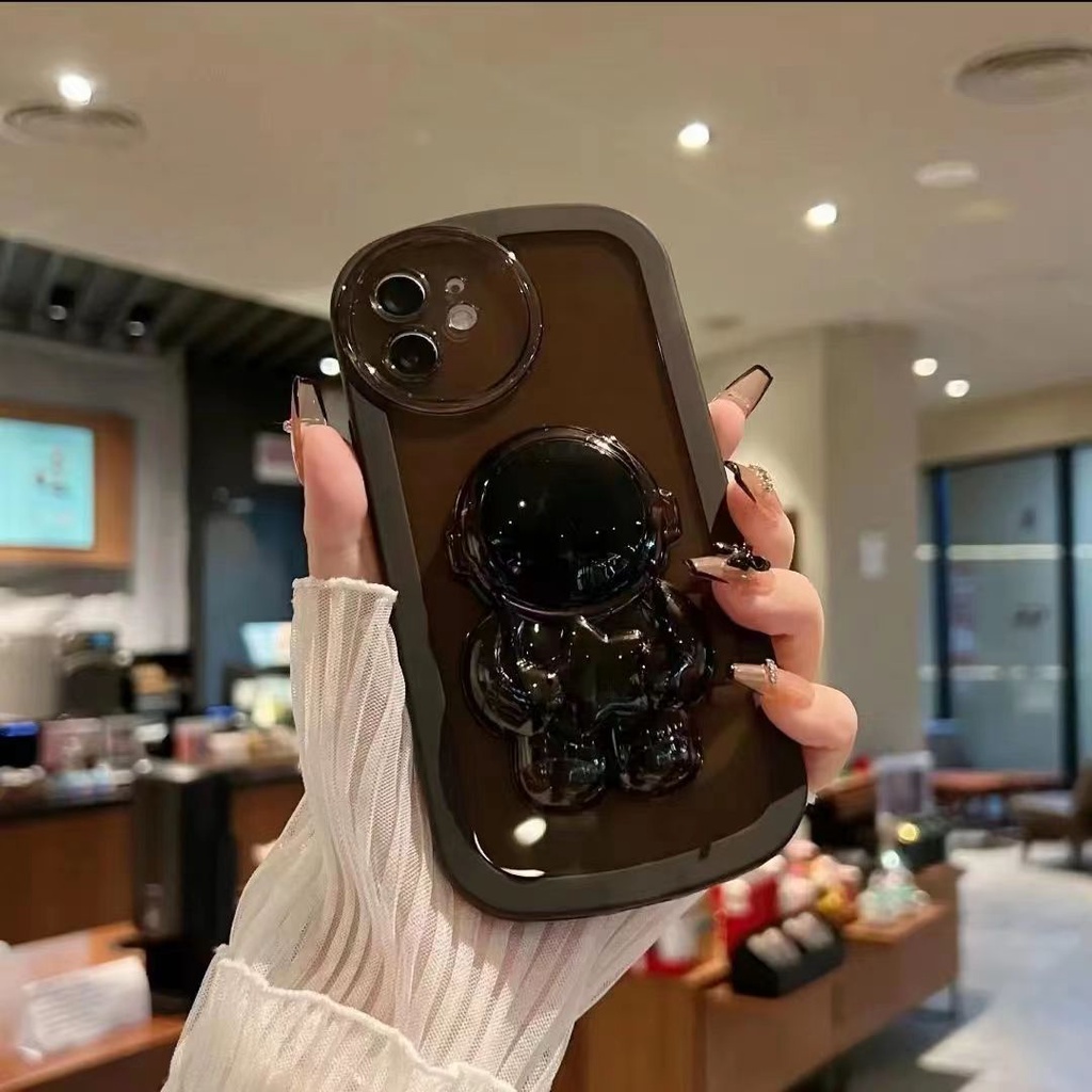Ốp Điện Thoại Trong Suốt Chống Rơi Họa Tiết Phi Hành Gia Cho Redmi Note10Pro 11Pro 10S 11S