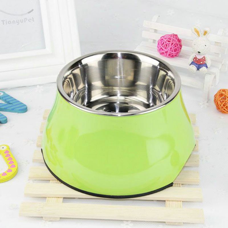 Bát Đựng Thức Ăn Bằng Thép Không Gỉ Cho Chó Mèo