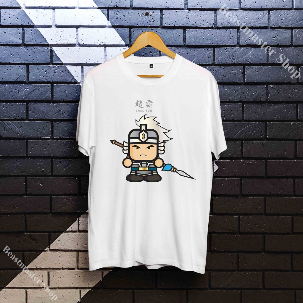 💕Áo Thun Triệu Vân - Áo Thun Tam Quốc - Zhao Yun T-Shirt - Three Kingdoms T-Shirt phong cách - TKD-017