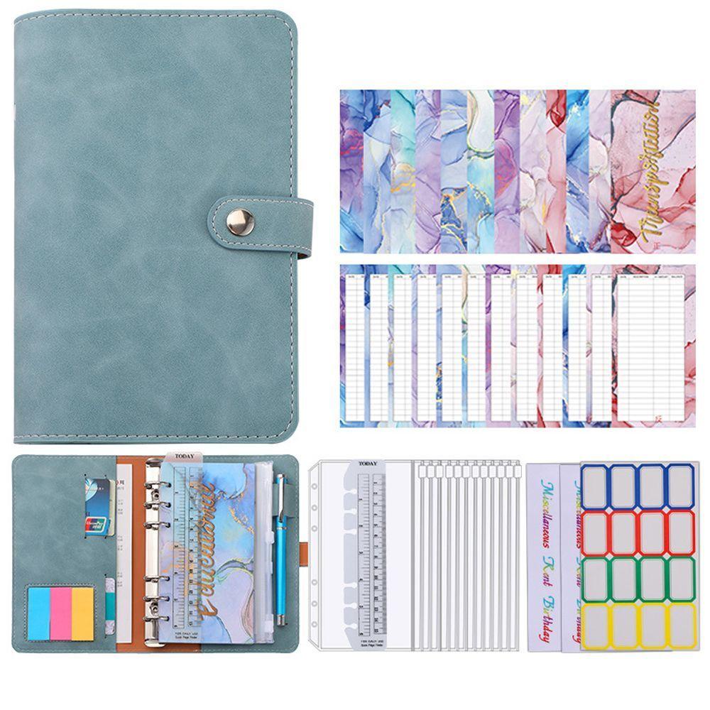 Jarred Sổ Tay Bìa Da PU Có Khóa Kéo Dùng Lên Kế Hoạch Tiện Lợi Dành Cho Văn Phòng Trường Học Văn Phòng