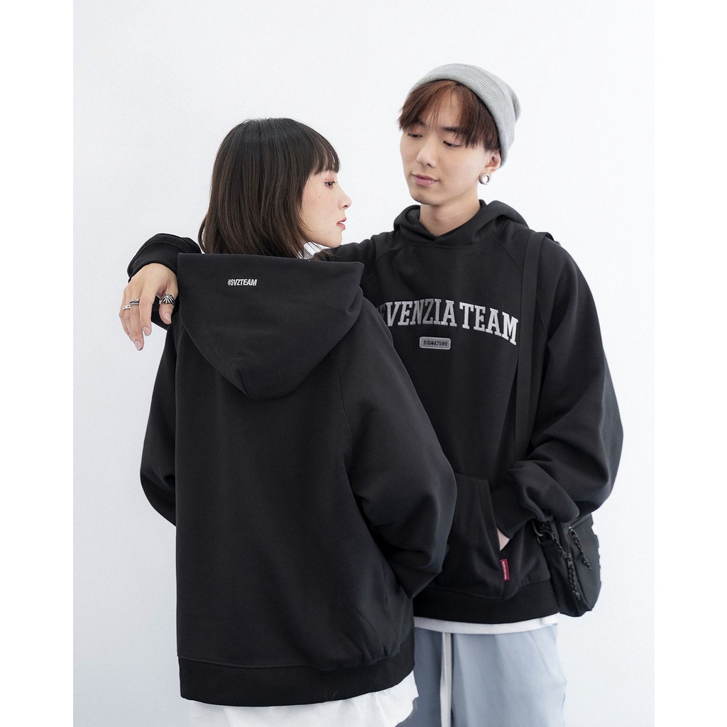 Áo Hoodie nỉ bông "SEVENZIA TEAM" - Đen | BigBuy360 - bigbuy360.vn
