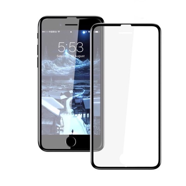 Kính cường lực BASEUS FULL viền chỉ MỀM chống nứt vỡ mép cho iPHONE 6 -> 11 PROMAX