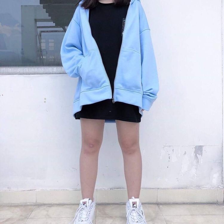 Áo khoác hoodie nỉ size lớn 38-100kg khóa zip nam nữ phong cách Hàn Quốc