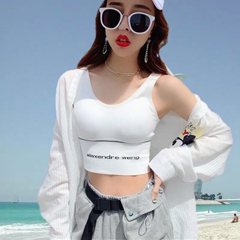 Áo Lót NữÁo Thể Thao-Áo Bra Tập Gym In Chữ Siêu Năng Động