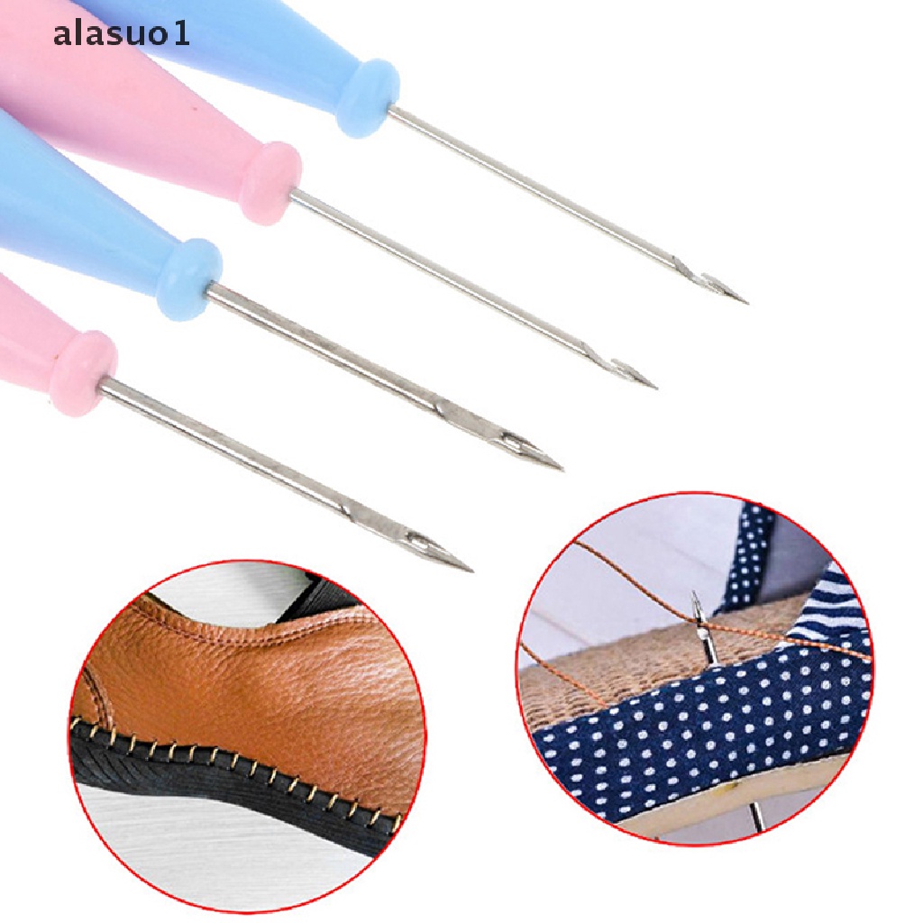 [alasuo1] Kim Khâu Giày Da Bằng Thép DIY