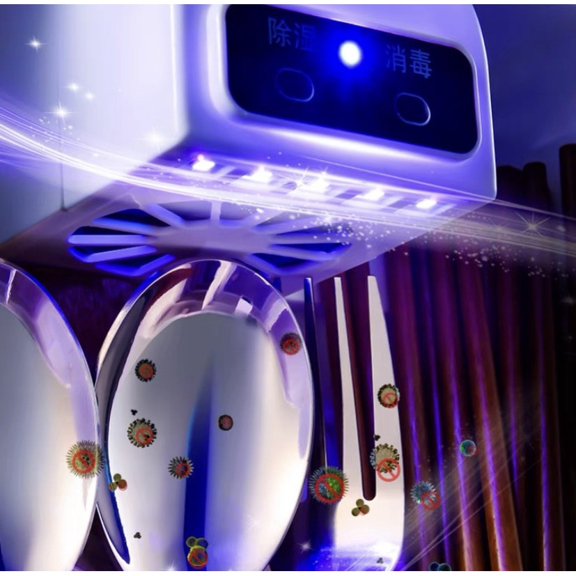 [Chính hãng] Máy sấy và khử khuẩn đũa thìa cao cấp tránh ẩm mốc và giúp bảo vệ sức khỏe