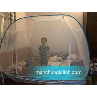 Màn Chụp Tự Bung Cao Cấp - Bao Vải Dày, Mắt Lưới Nhỏ Mịn