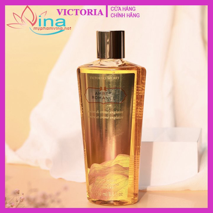 SỮA TẮM NƯỚC HOA VICTORIA SECRET AMBER ROMANCE 250ML