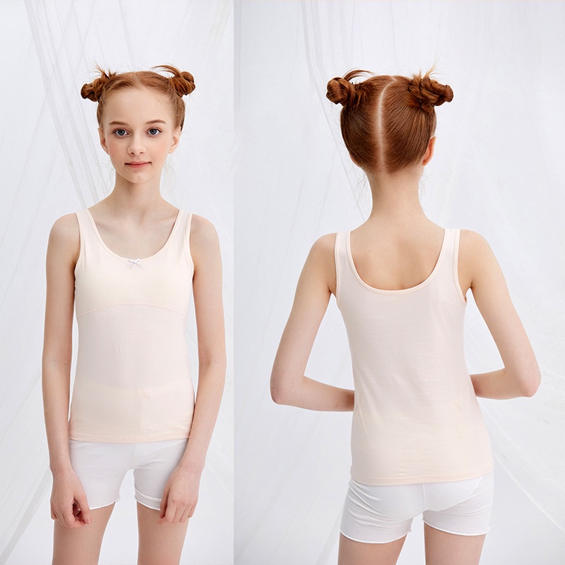 Áo Lót Cotton Hai Dây Xinh Xắn Dành Cho Nữ