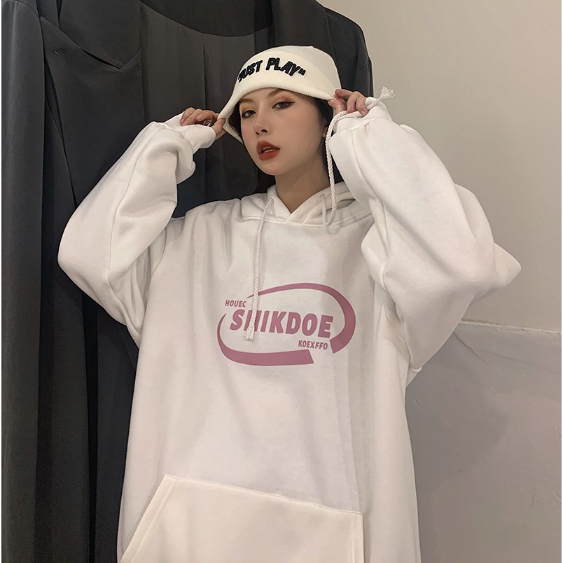 Áo hoodie form rộng phong cách Unisex HD05