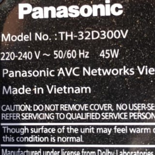 Bo mạch 32D300V, TH-32D300V