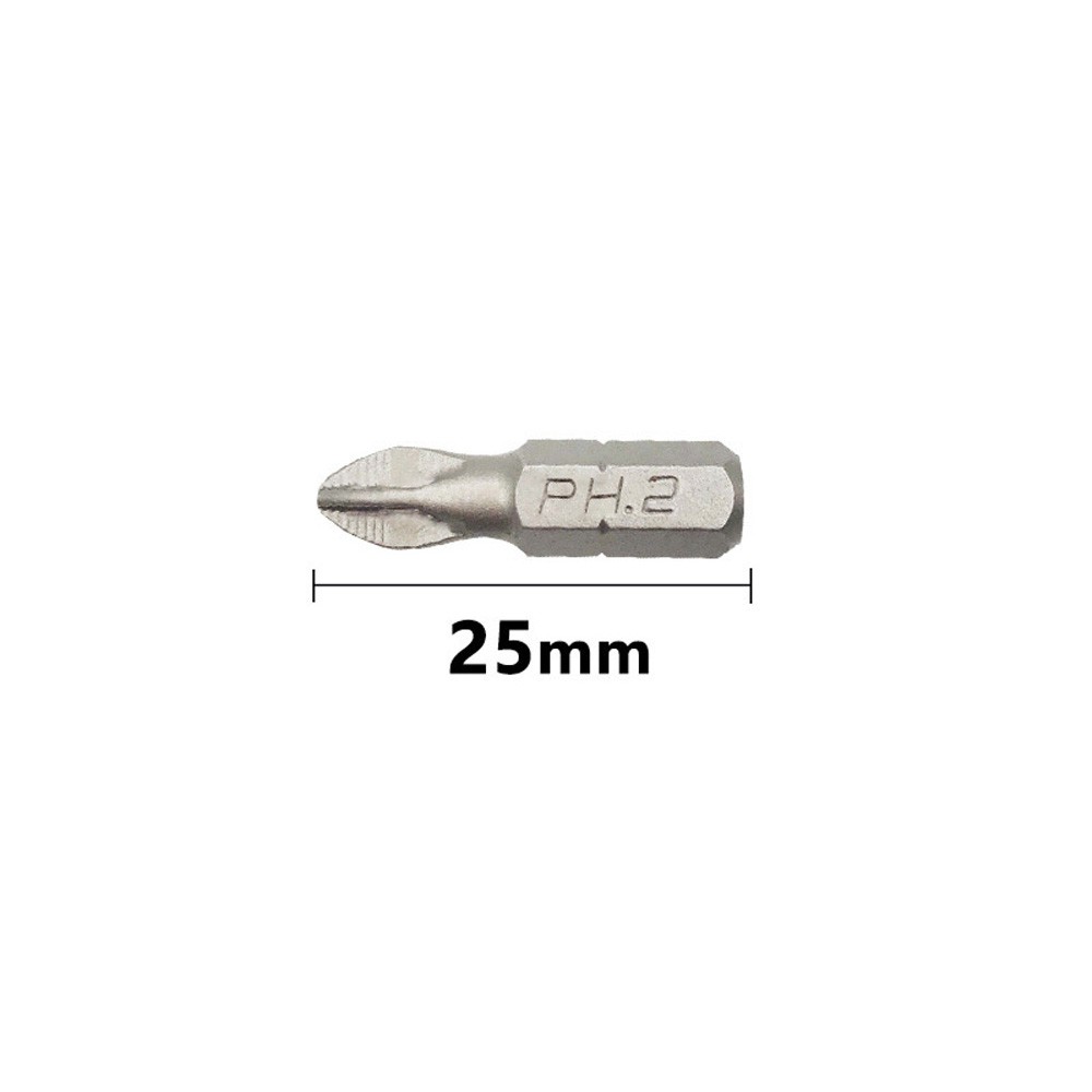 Đầu Tua Vít Chống Trượt Bằng Thép S2 25mm-150mm