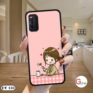Ốp lưng Vivo V19 nhám viền dẻo
