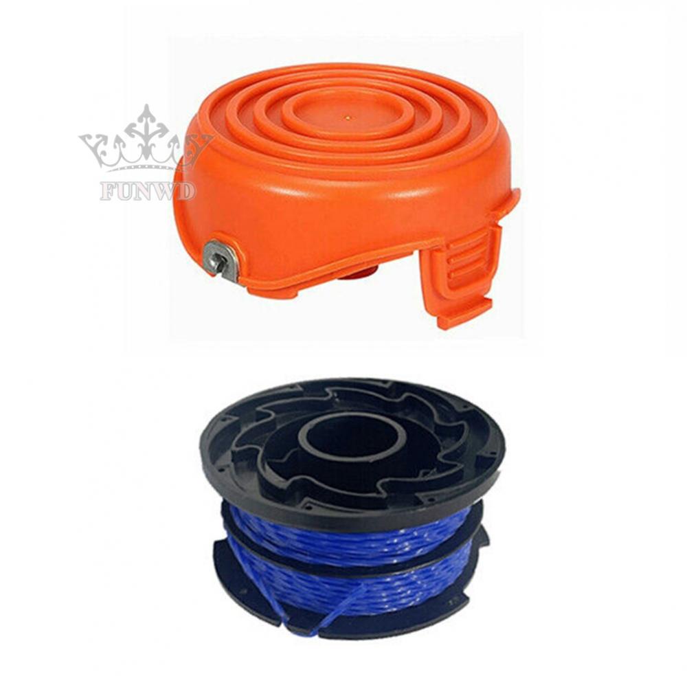 【FUNWD】Spool Line Useful 1.65mm/12.2M Accessories For Black&amp;Decker GL315 GL350
