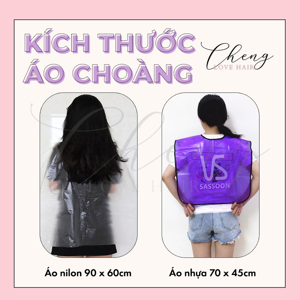 Áo choàng nhuộm tóc Chenglovehair, Chenglovehairs, Chengloveshair