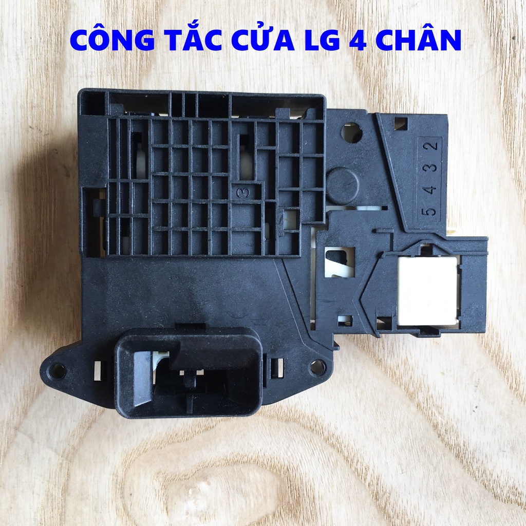 Công tắc cửa máy giặt LG [SẴN HÀNG] khóa cửa máy giặt LG inverter bốn chân