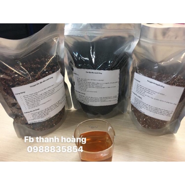 Trà gạo lứt huyết rồng