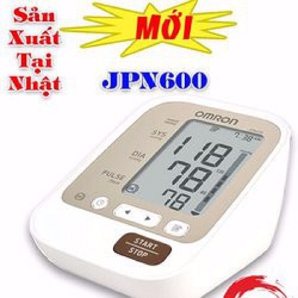 MÁY ĐO HUYẾT ÁP ĐIỆN TỬ OMRON JPN600 - SẢN XUẤT TẠI NHẬT BẢN