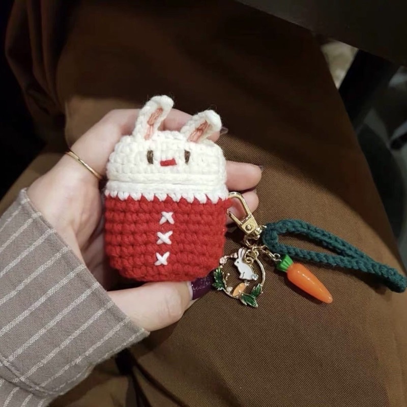 Case airpods bằng len/ Handmade- airpods1/2/pro