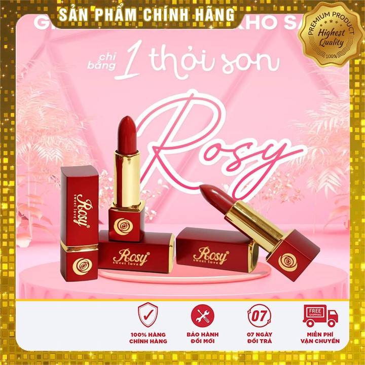 [Chính Hãng] son rosy không chì