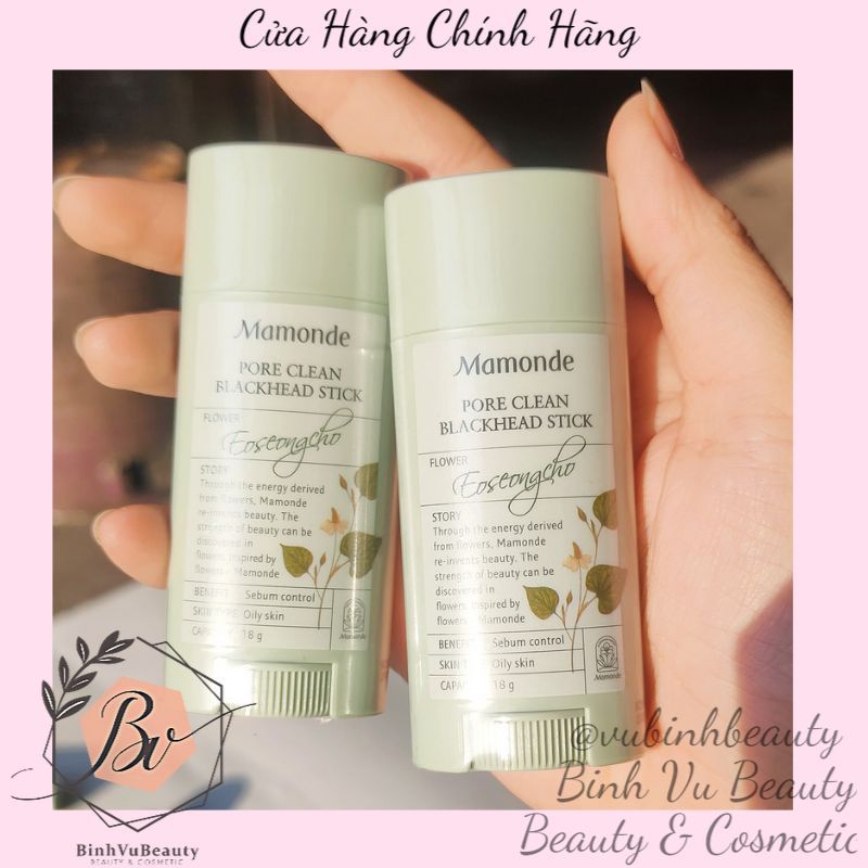 THANH LĂN MỤN ĐẦU ĐEN MAMONDE PORE CLEAN BLACKHEAD STICK