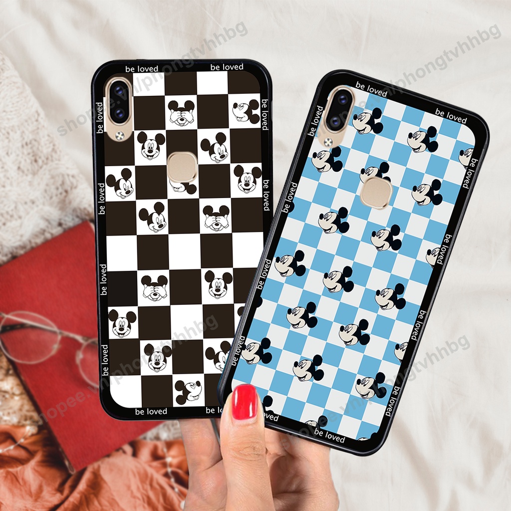 Ốp lưng Vivo V9/Y85 - Vivo Y91/Y95 - Vivo V11 - Vivo V11 trái tim caro cực đẹp siêu hot