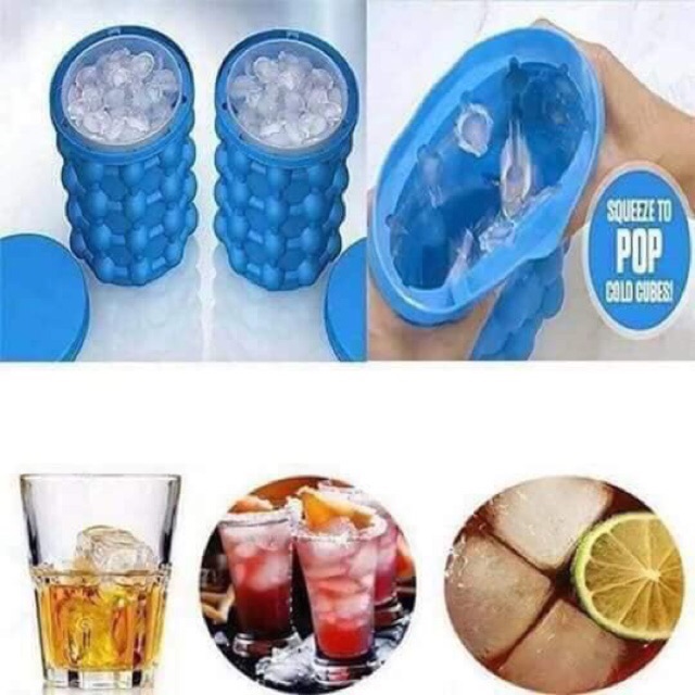 CỐC LÀM ĐÁ BẰNG SILICON