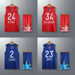 Bộ Quần Áo Bóng Rổ Nba All Star Jersey 2020