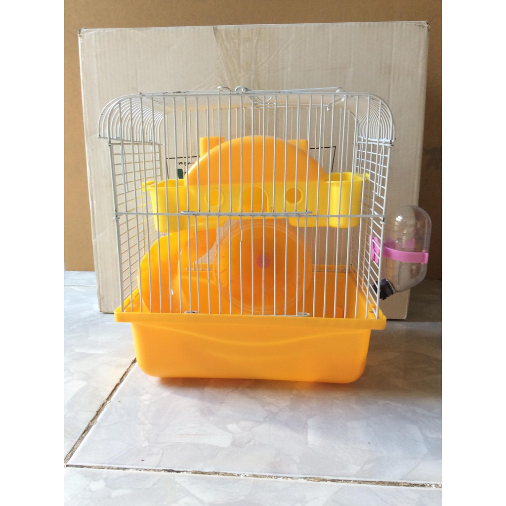 (HOẢ TỐC HCM) Lồng mặt hề full phụ kiện cho hamster