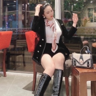Set nhung sang chảnh cá tính