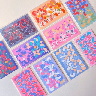 ✨bibibox ✨Tấm Sticker Gấu Bling