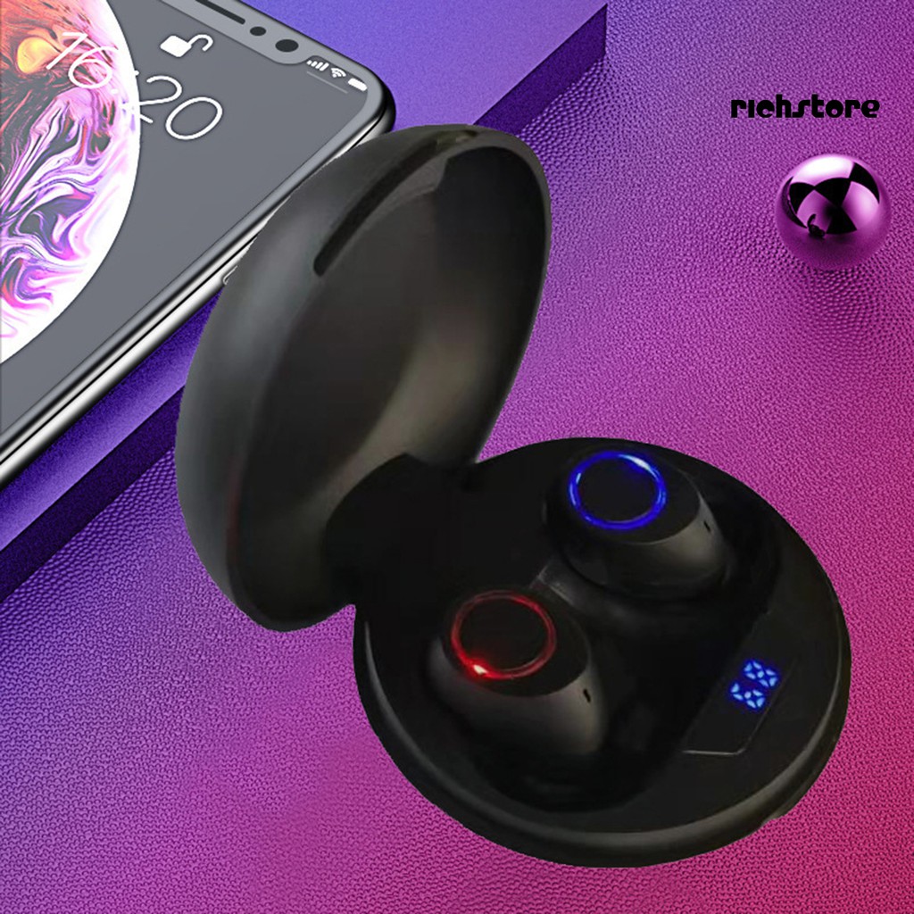 Tai Nghe Nhét Tai Ej10 Bluetooth 5.0 Tws 9d Âm Thanh Stereo Sống Động