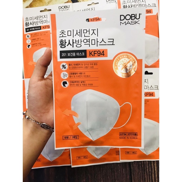 Khẩu trang Dobu mask N94 hàn quốc(1 túi/1cái)