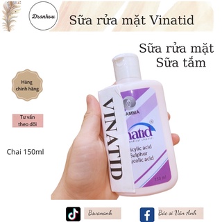 (CHÍNH HÃNG) Sữa tắm VINATID 150ml DATE 2026