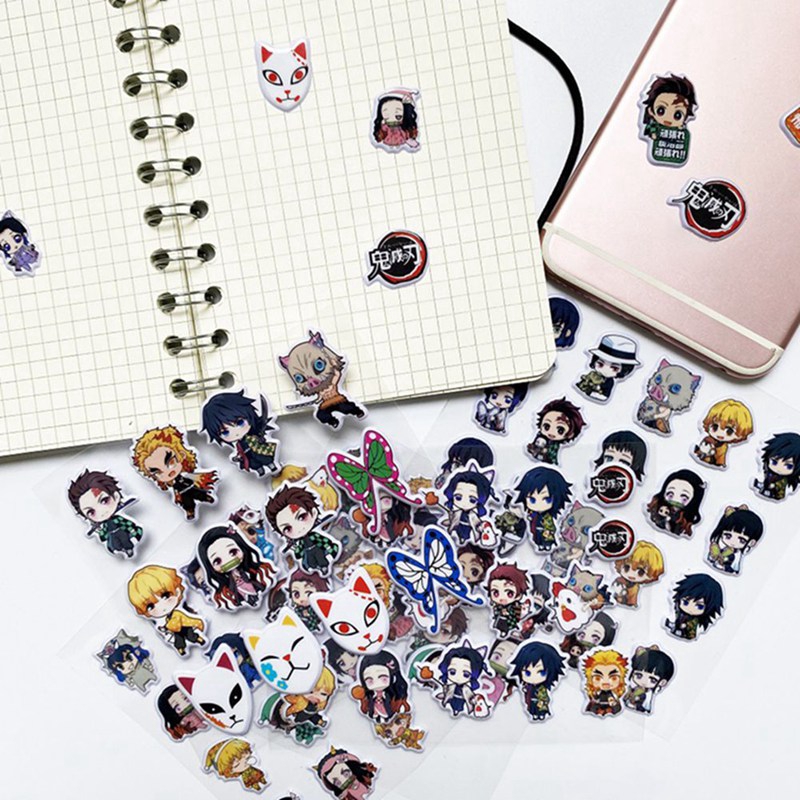 Tmdbyx Nhãn Dán Trang Trí Chống Thấm Nước Hình Nhân Vật Anime Độc Đáo