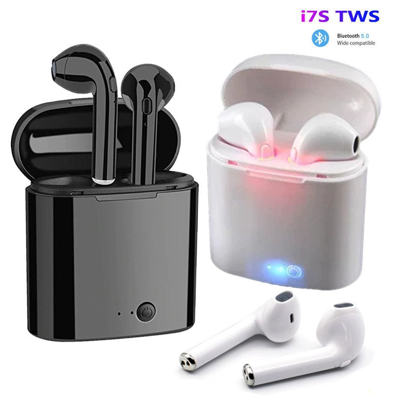 Tai nghe Bluetooth không dây i7S Tws cho điện thoại Android có Mic Tai nghe apple iphone airpods xia